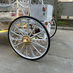 Carrito con Toldo Transparente Iluminado e Impermeable para Decoración de Escenas Románticas Nocturnas al Aire Libre - Product Image 4