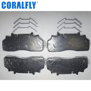 Plaquettes de frein avant et arrière pour camion DAF LF55, référence 29126 WVA29126 1628064 3057008000 - Product Image 4