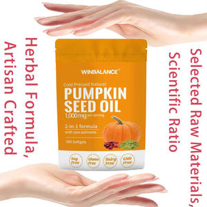 Aeglewell Wild Pumpkin Seed Extract Oil Softgels 1000 мг, масло из тыквенных семечек холодного отжима, для роста волос и поддержки здоровья простаты, без ГМО - Product Image 4