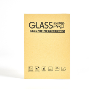 Nhà Máy Giá Kraft Giấy Bao Bì Box Cho Tablet Bảo Vệ Màn Hình Kraft Giấy Cho iPad Samsung Tab Tempered Gói Phim Hộp - Product Image 3