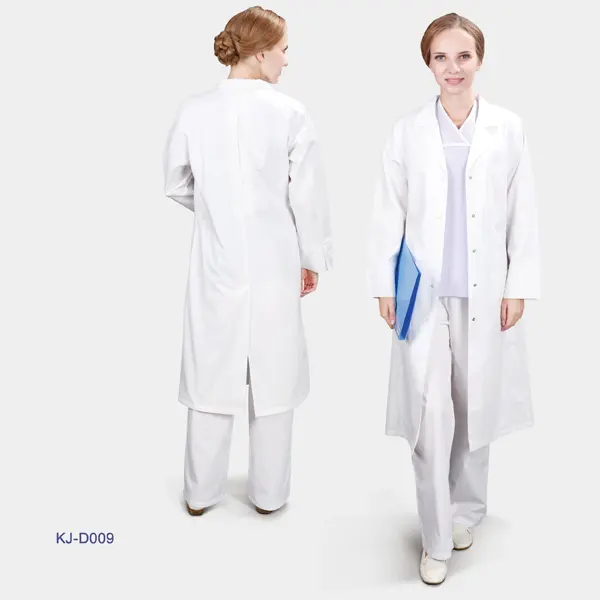 女性医師のための病院でのファッション医療白衣