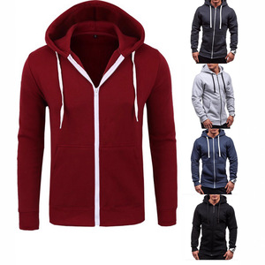 Hoodies de Design Original para Homens, Roupas Masculinas, Streetwear Y2K, Casual Esportivo, Hoodie Slim Fit com Zíper para Homens - Product Image 1
