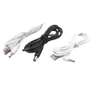 通用USB到DC电源充电电缆5V DC3.5 * 1.35毫米电源适配器电缆连接器线头USB延长线