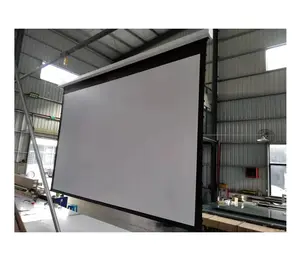 HD Большой размер 600 дюймовый 16:9 Tab-натянутый Электрический проекционный экран для продажи