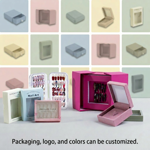 <span class=keywords><strong>Faux</strong></span> <span class=keywords><strong>ongles</strong></span> à presser longs, forme cercueil trapézoïdale, couleur unie, pré-conçus, style ballerine, lot de 24, <span class=keywords><strong>pour</strong></span> l'exportation - Product Image 6