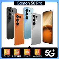 Ponsel Camon50 Pro 5g Smartphone Android Asli Telepon Camon50 Pro Smartphone untuk 16GB+1TB Ponsel 5G Dual SIM