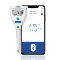 Hanna HI9810342 pH-mètre portable sans fil pour lait Testeur de pH