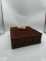 Tapis de nidification professionnels réutilisables pour poules, en plastique durable, pour poulaillers de jardin, accessoires de ferme avicole