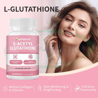 OEM S-acetyl L-Glutathion Capsules Kruiden 500mg 10000mg Huidverlichtende Beautyproducten Supplement S Acetyl Glutathion Capsule