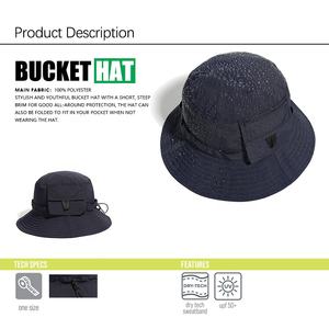 [Hızlı kuru Boonie şapka] ayarlanabilir özel su geçirmez balıkçılık Boonie kova şapka Upf koruma sörf Golf ağız balıkçı şapka - Product Image 5