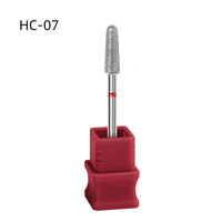 Foret à ongles de haute qualité 3/32'' pour le nettoyage des peaux mortes, outils de manucure, forets à ongles diamantés