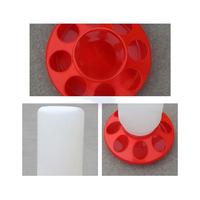 Kit durable de mangeoire et de baril d'eau pour volailles, baril anti-fuite pour poulets et poussins
