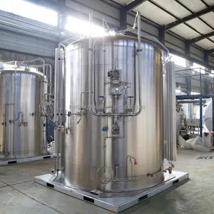 Runfeng Supply 1000L 16bar Large Capacity N2 O2 Co2 LNG stainless steel Microbulk Tank