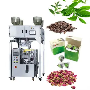 Best Verkopende Bloem 500G Volautomatische Theezakje Verpakkingsmachine Koffie Innerlijke Infuus Groene Theezakje Verpakkingsmachine