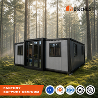 BlocNEST Maison Conteneur Moderne Extensible Préfabriquée pour Usage Résidentiel