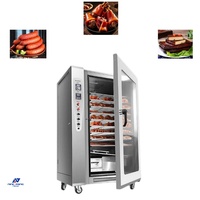 Fumoir vertical intelligent multifonction de luxe de la marque NP, machine à fumer électrique pour la viande et les aliments, idéale pour les petites entreprises