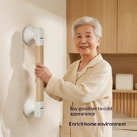 Poignée de toilette murale antidérapante et anti-chute pour personnes âgées et femmes enceintes, sans perforation, à ventouse pour la sécurité au bain