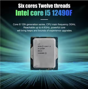 Para Intel Core I5 12490F nuevo 6-Core 12-Thread 4,6 Ghz PCIe4.0/5,0 DDR4 y DDR5 192G procesador de juegos de computadora de escritorio <span class=keywords><strong>CPU</strong></span> para PC - Product Image 2