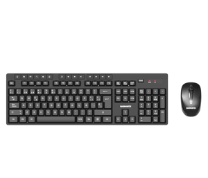 Souris et <span class=keywords><strong>clavier</strong></span> sans fil 2,4 GHz, ultra fins, ergonomiques, 1200 DPI, design mince pour ordinateur, <span class=keywords><strong>PC</strong></span>, ordinateur portable - Product Image 6