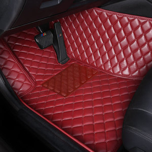 Tapis de voiture en cuir de luxe antidérapant, ensemble complet de 3 pièces pour K5 Atos Carnival Carens, 10 mm d'épaisseur, tapis de sol de voiture durables, entretien facile - Product Image 5