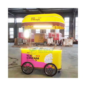 Small Gourmet Food Truck Trailer Mobile Ice Cream Transport Unit Special Transportation Unit - Product Image 1