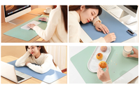 Grands tapis de souris d'entrée 800x330mm AC220V pour garder les mains au chaud avec fonction de rappel intelligent pour le travail, coussins de bureau chauds, offre spéciale