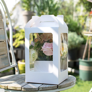 Wholesale square Boxes for <strong>Flowers</strong> Window <strong>Flower</strong> <strong>Box</strong> Cardboard Boxes for <strong>Flowers</strong> - Product Image 2