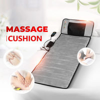 Coussin de massage électrique chauffant Shiatsu Cosmo pour le corps entier, avec compression par airbag, pour le cou, la taille et le dos, modes de vibration, en PU