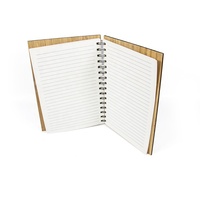Smart A5 Class mate Holz Notizbuch Journal mit Bambus abdeckung Hand gefertigte Holz Handwerk Holzkisten Wand schilder