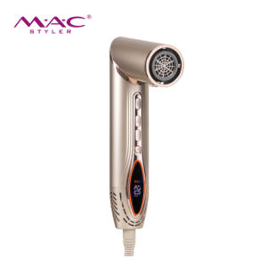 Nuevo Producto <span class=keywords><strong>MAC</strong></span>, Cepillo Eléctrico Profesional para Rizar el Cabello con Cepillo Reemplazable, 120C, 8 en 1, Cepillo Calentador Profesional, Color Dorado - Product Image 1