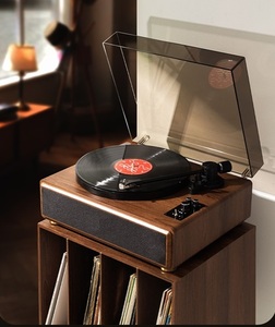 <span class=keywords><strong>Tocadiscos</strong></span> de Vinilo Retro Vintage de Madera, Reproductor de LP, BT AT3600L, Cartucho MM, Reproductor de Vinilo, 20W, 2 <span class=keywords><strong>Altavoces</strong></span> - Product Image 4