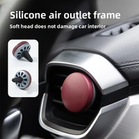Diffuseur d'arômes pour tableau de bord de voiture HUIJIE Premium en alliage de zinc, ornement pour huiles essentielles naturelles, fabrication OEM directe d'usine