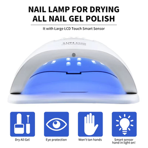 <b>Smart</b> <b>Home</b> UV LED Lamp Portable Nail Manicure 36 LEDS Professional Gel Polish Drying Timer Auto Sensor Equipment Tools - Product Image 4