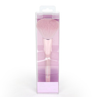 Scatola Personalizzata per Pennelli da Trucco con Finestra Trasparente in PVC/PET, Confezione per Pennelli Singoli, Packaging Cosmetico