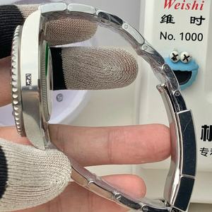 Vert Noir Lunette Lefty Style Mouvement Japonais Montre Automatique Mécanique Double Fuseau Horaire pour Homme - Product Image 3