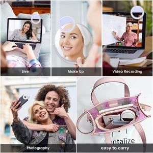 Lampe annulaire LED portable pour téléphone, flash selfie pour smartphone, maquillage - Product Image 3
