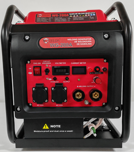Generador de Soldadura a Gasolina Zelda 3.3KW Arranque Manual 200A Monofásico 110V 60HZ - Product Image 3
