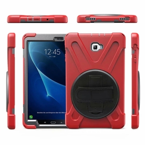 Étui résistant aux chocs pour <span class=keywords><strong>Samsung</strong></span> Galaxy <span class=keywords><strong>Tab</strong></span> de 10.1 pouces, T580/T585/T587, coque de tablette, poignée intégrée, <span class=keywords><strong>2016</strong></span> - Product Image 4