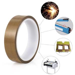 Cinta de tela de vidrio PTFE, selladores de impulso adhesivos de fibra de vidrio con aislamiento de alta temperatura para máquina selladora al vacío manual - Product Image 5