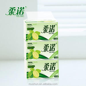 Rounuo caja suave Facial tejido de pulpa de madera <span class=keywords><strong>2</strong></span> ply - Product Image 4