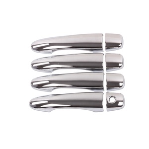 WZXDAUTO ขายส่ง ฝาครอบมือจับประตู ABS โครเมียม สำหรับ NAVARA NP300 2015 สำหรับ Qashqai X-trail Murano - Product Image 1