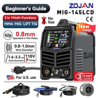 Nouvelle machine à souder MIG à inverseur ZOJAN 3,9 KW, fil de 0,8 mm, 220 V, facile à utiliser, usage domestique, garantie 1 an
