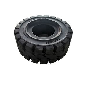 Nieuwe Chinese fabriek levert hoogwaardige en prijsconcurrerende elektrische vorkheftruck banden, massieve banden 140/55-9 voor Mantall en Genie vorkheftrucks - Product Image 6