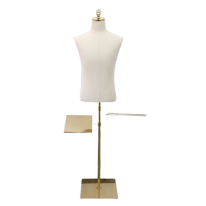 Clothing Store Lady Display Dress Form Woman Upper-Body <strong>Mannequin</strong> <strong>Torso</strong> <strong>with</strong> Plastic Velvet Cover <strong>Arm</strong> Type <strong>Mannequin</strong> Model - Product Image 6