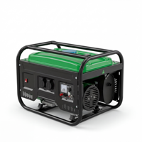Générateur à essence 3KW à démarrage électrique avec fil de cuivre pour usage commercial
