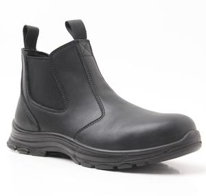 Chaussures de Sécurité en Cuir <span class=keywords><strong>SAIAN</strong></span> pour Hommes et Femmes, avec Embout en Acier, Anti-Statiques et Anti-Perforation, Bottes de Travail avec Semelle Intérieure en PU pour la Construction - Product Image 4