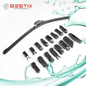 Bestix BS851 Universal Windshield Wiper Blades Better Steel Disc High Quality Double Packed