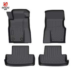 Tapis de sol de voiture 3D de luxe en TPE avec logo emblème, tapis de sol de voiture pour <span class=keywords><strong>Ford</strong></span> Mustang, tapis de sol personnalisés 2011-2014 - Product Image 2