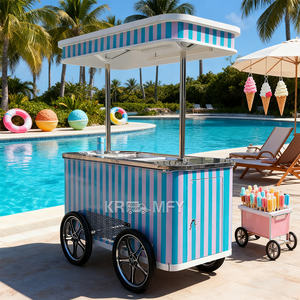 Fabricant de chariots de crème glacée italienne commerciale à haute puissance, 3 saveurs, crème glacée molle au Pakistan, prix d'usine 2025 - Product Image 1