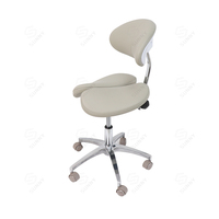 Chaise de selle de dentiste Chaise dentaire Tabouret de dentiste en acier médical